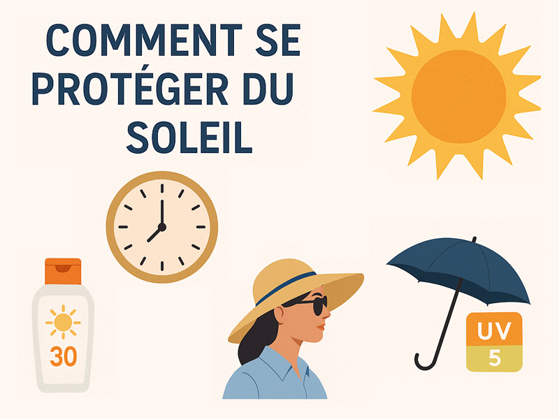 Comment se protéger du soleil ?